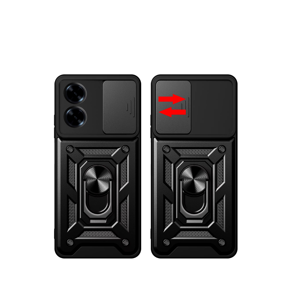 Чохол-накладка BeCover Military для ZTE Blade A34 Black (712173) фото