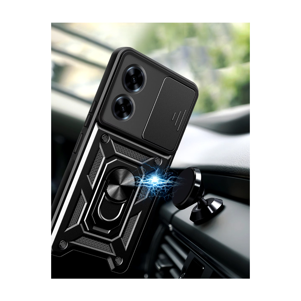 Чохол-накладка BeCover Military для ZTE Blade A34 Black (712173) фото