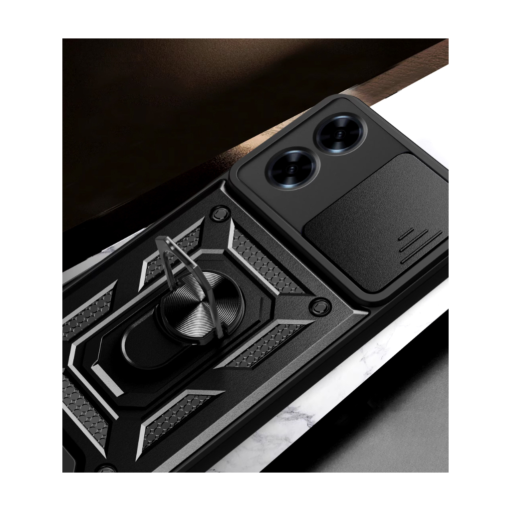 Чохол-накладка BeCover Military для ZTE Blade A34 Black (712173) фото