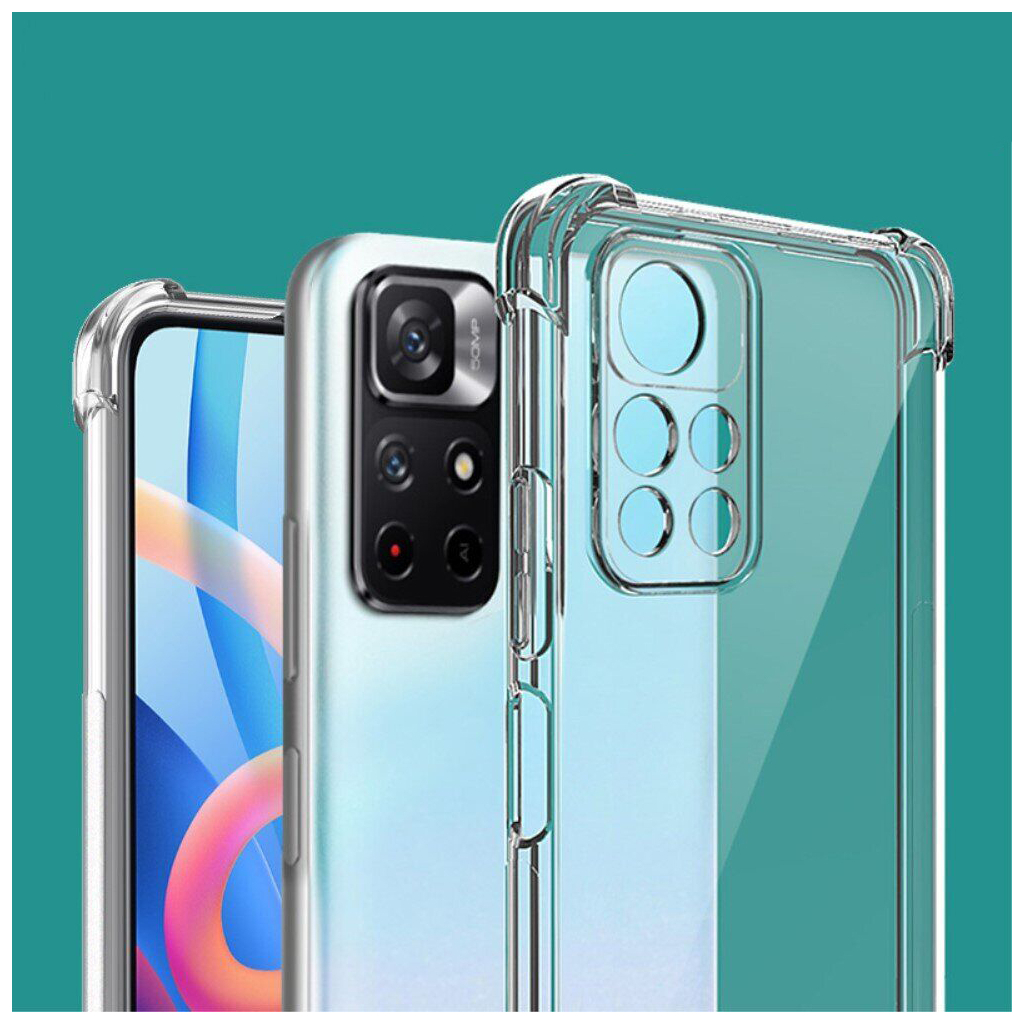 Чохол-накладка BeCover Anti-Shock для Xiaomi Poco M4 Pro 5G Clear (707198) фото