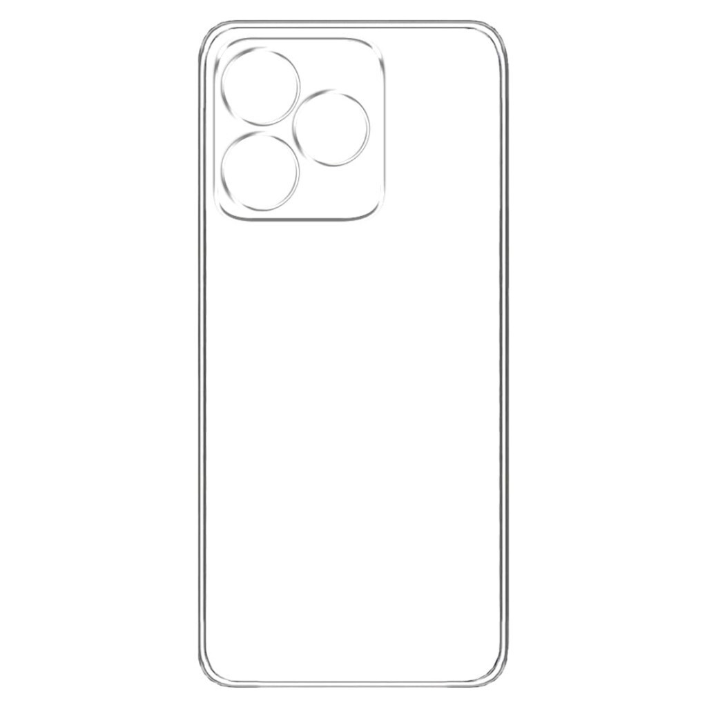 Чохол-накладка BeCover для Realme Note 50 Transparancy (711182) фото2