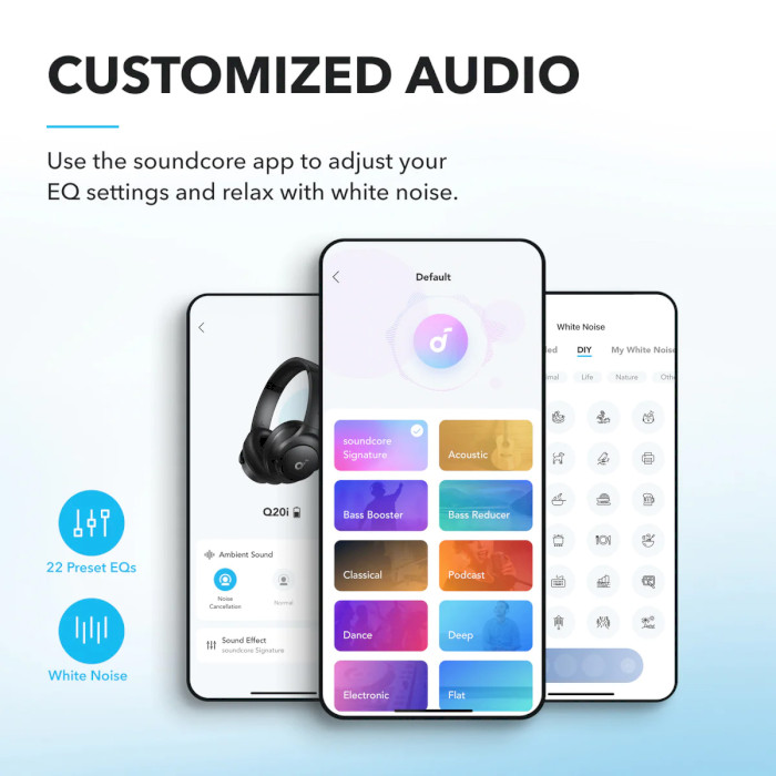 Наушники Anker SoundCore Q20i Black (A3004G11) фото10