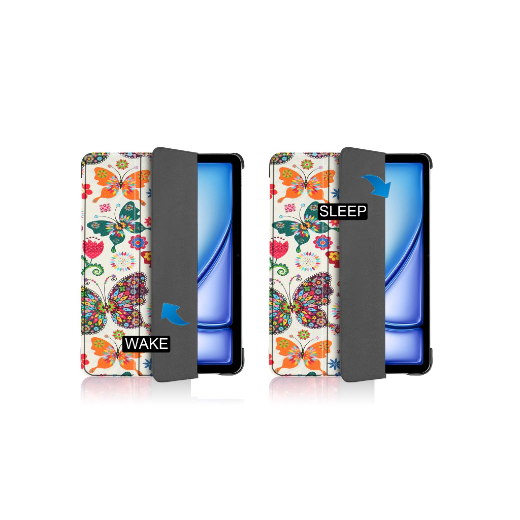 Чехол-книжка BeCover Smart Case для Apple iPad Air 11" M4 2026 Butterfly (715205) фото4