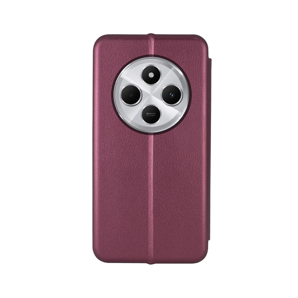 Чохол-книжка BeCover Exclusive для Xiaomi Redmi 14C 4G / Poco C75 Red Wine (712511) фото