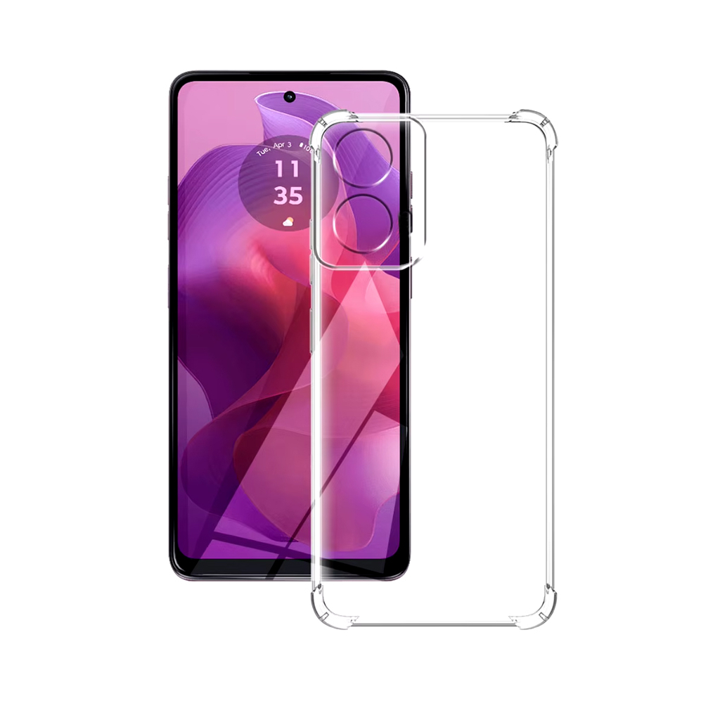 Чохол-накладка BeCover Anti-Shock для Motorola Moto G04/E14 Clear (712309) фото3