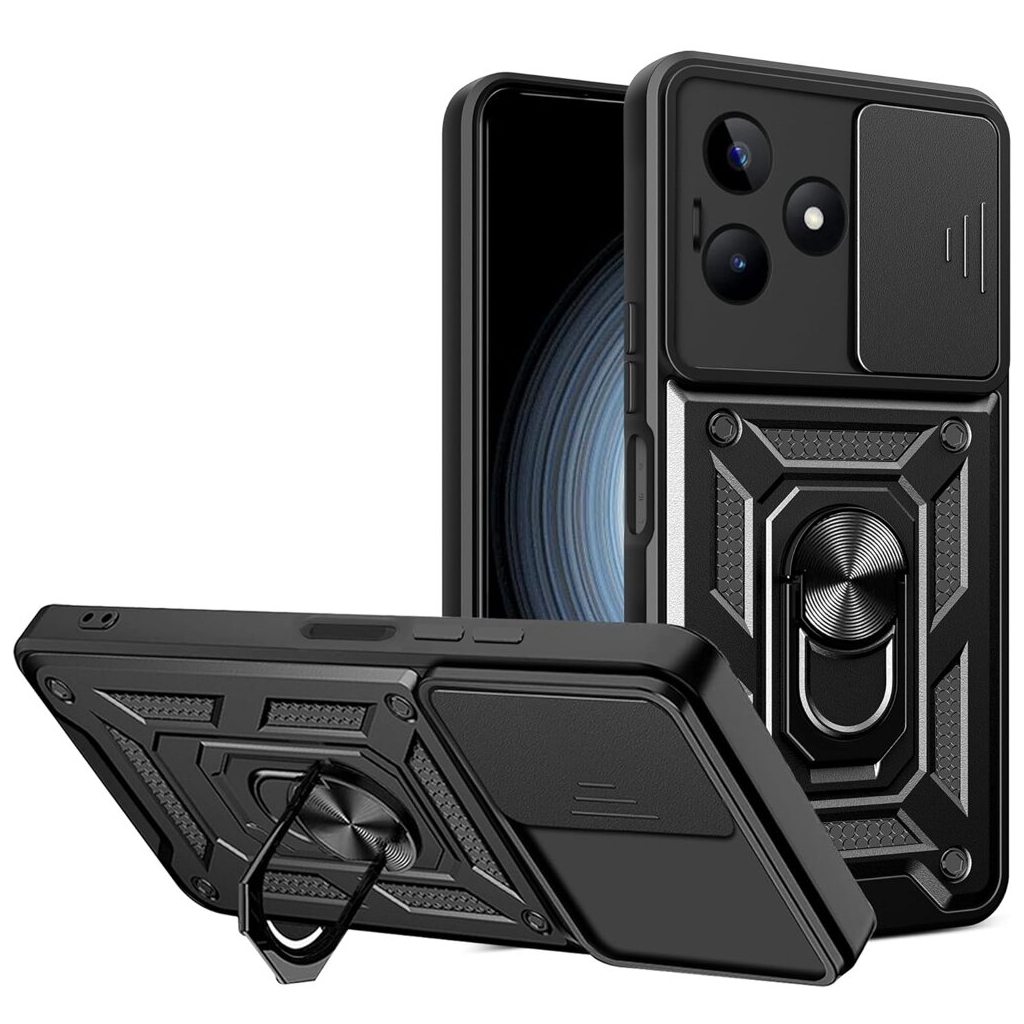 Чохол-накладка BeCover Military для Realme C63 Black (712178) фото2