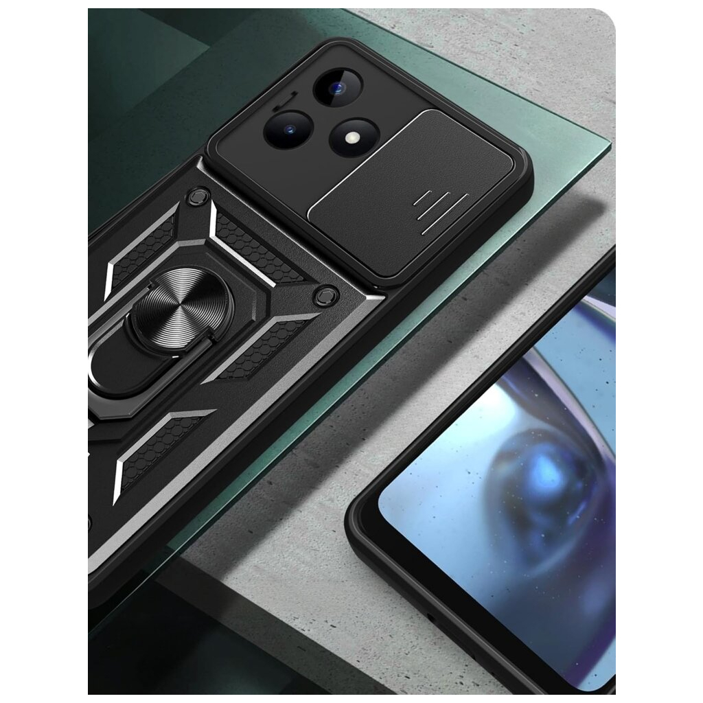 Чохол-накладка BeCover Military для Realme C63 Black (712178) фото5
