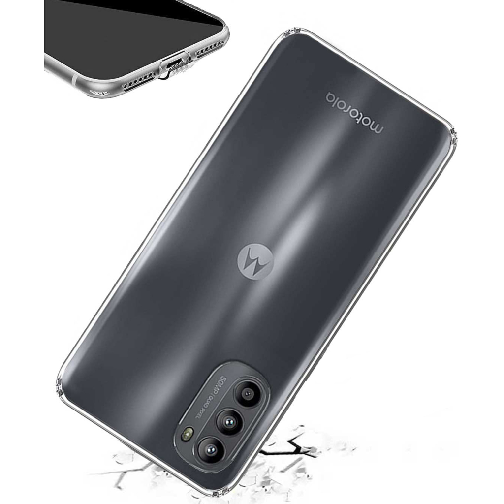 Чохол-накладка BeCover для Motorola Moto G52/G82 Transparancy (709294) фото3