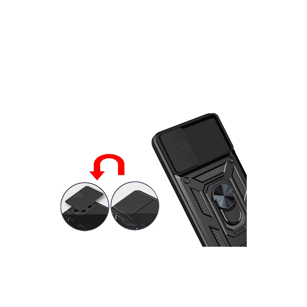 Чохол до мобільного телефона BeCover Military Motorola Moto G72 Black (709095) фото5