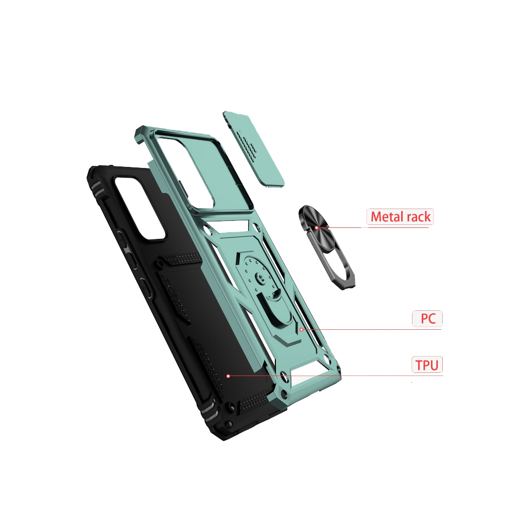 Чохол-накладка BeCover Military для Samsung Galaxy A04e SM-A042 Dark Green (708807) фото3
