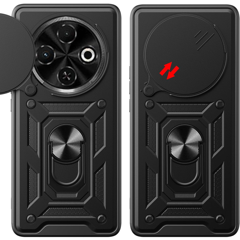 Чохол-накладка BeCover Military для Tecno Spark 30C 4G Black (713074) фото2