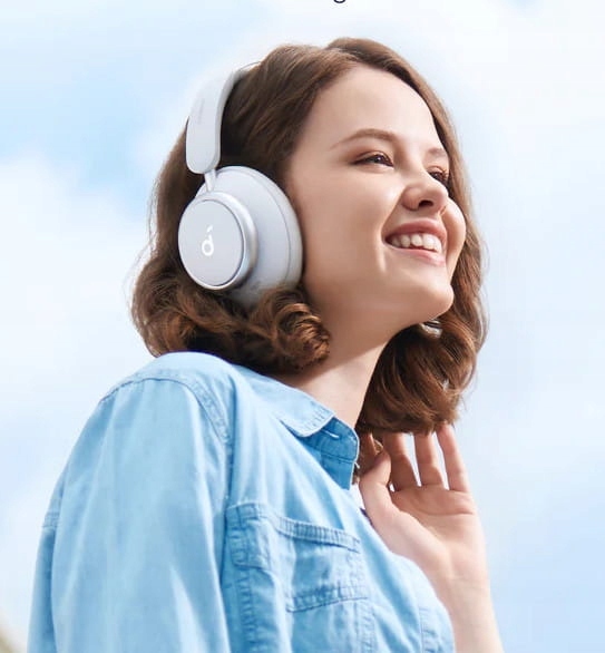 Наушники Anker SoundCore Space Q45 White (A3040G21) фото11