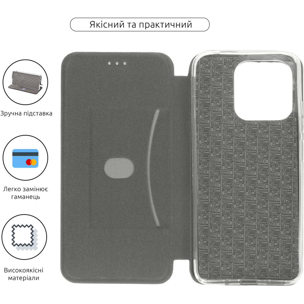 Чохол до мобільного телефона Armorstandart G-Case Xiaomi Redmi 12С / 11A Black (ARM65969) фото3