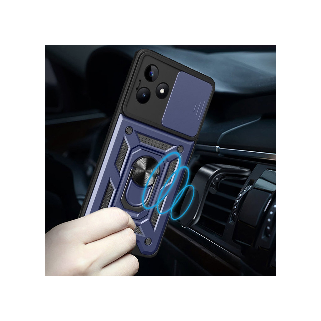 Чохол-накладка BeCover Military для Realme C63 Blue (712179) фото4