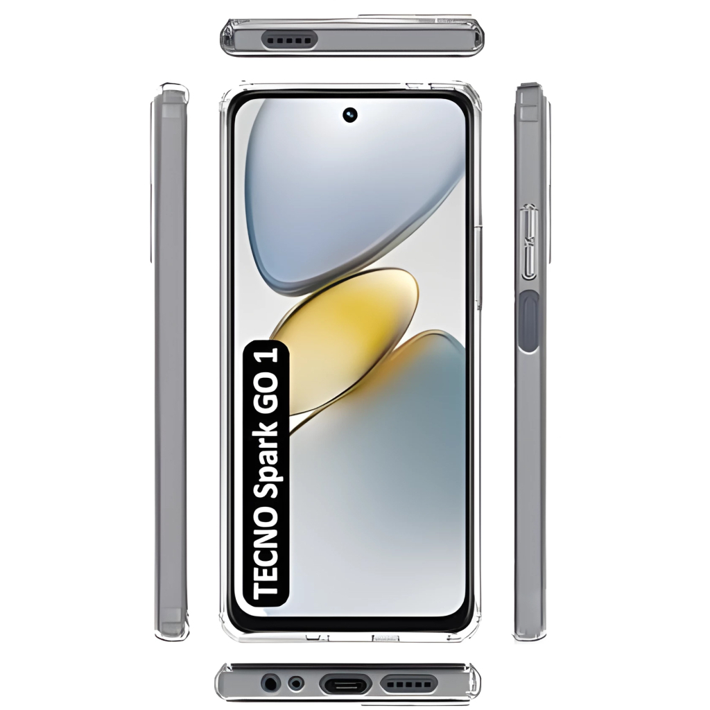 Чохол-накладка BeCover для Tecno Spark Go 1 (KL4) Transparancy (712754) фото2