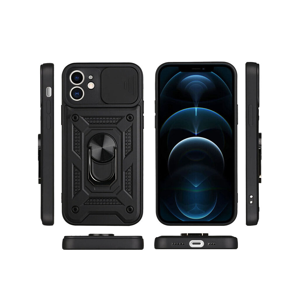 Чохол-накладка BeCover Military для Apple iPhone 13 Black (707103) фото2