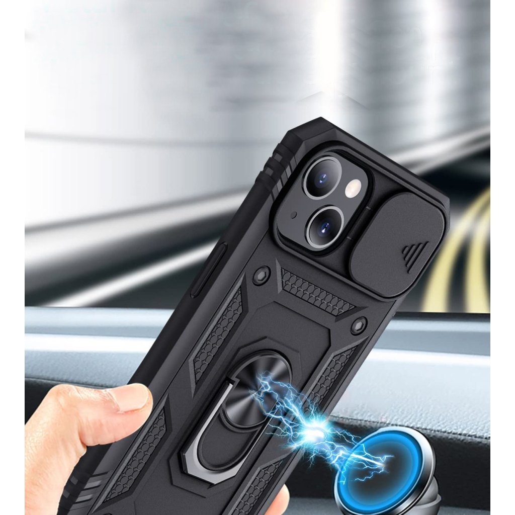 Чохол-накладка BeCover Military для Apple iPhone 13 Black (707103) фото3
