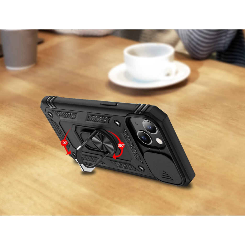 Чохол-накладка BeCover Military для Apple iPhone 13 Black (707103) фото5
