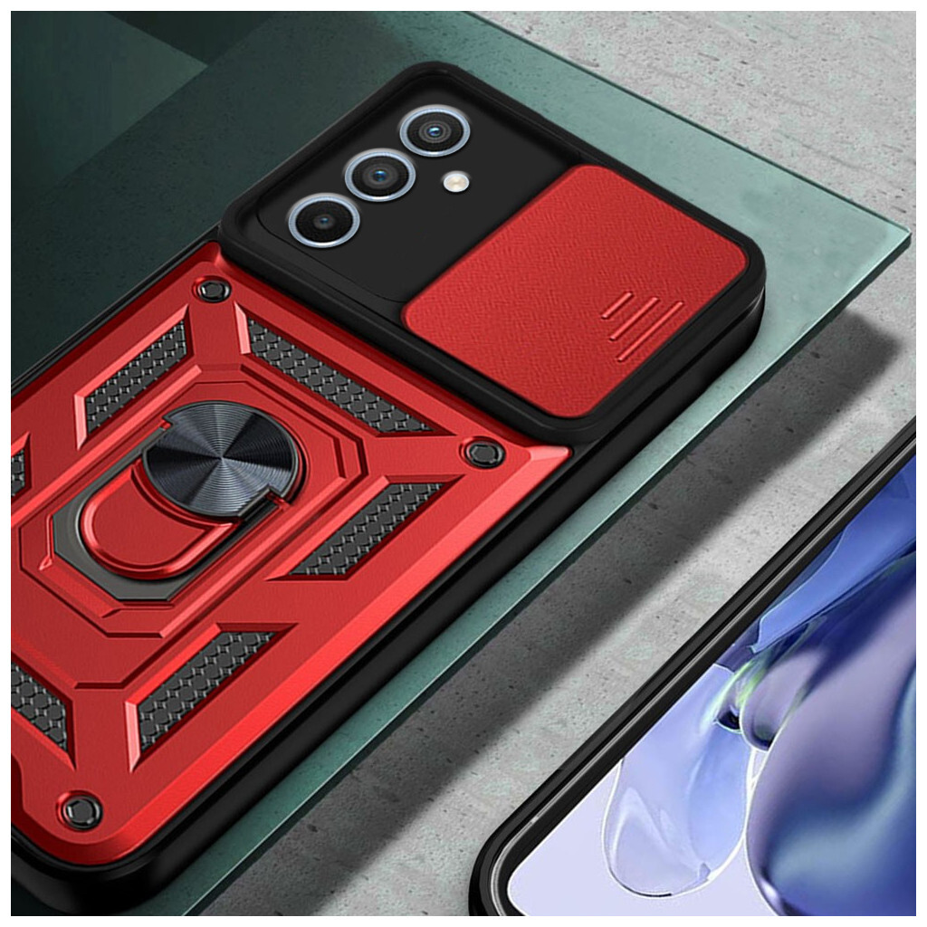 Чохол-накладка BeCover Military для Samsung Galaxy A55 5G SM-A556 Red (711021) фото3