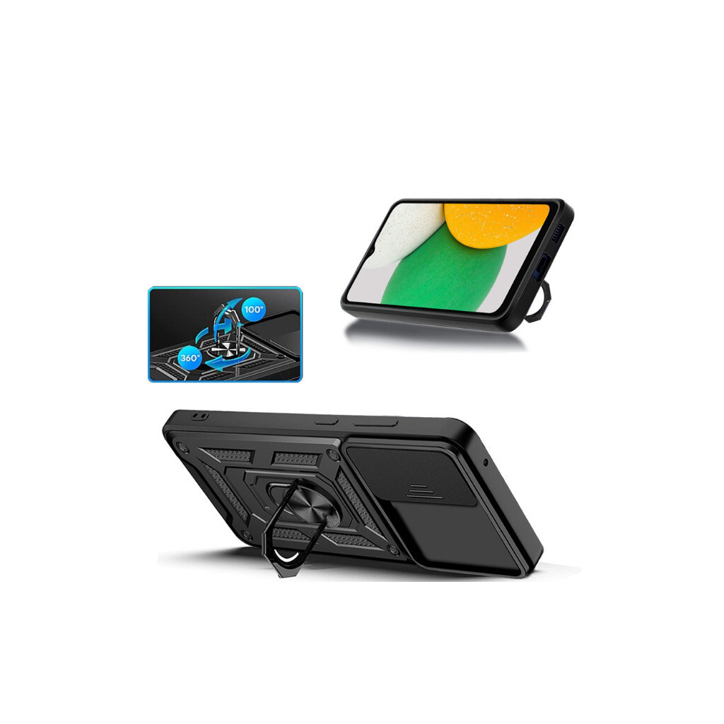 Чохол-накладка BeCover Military для Xiaomi Redmi 13C/Poco C65 Black (710561) фото4