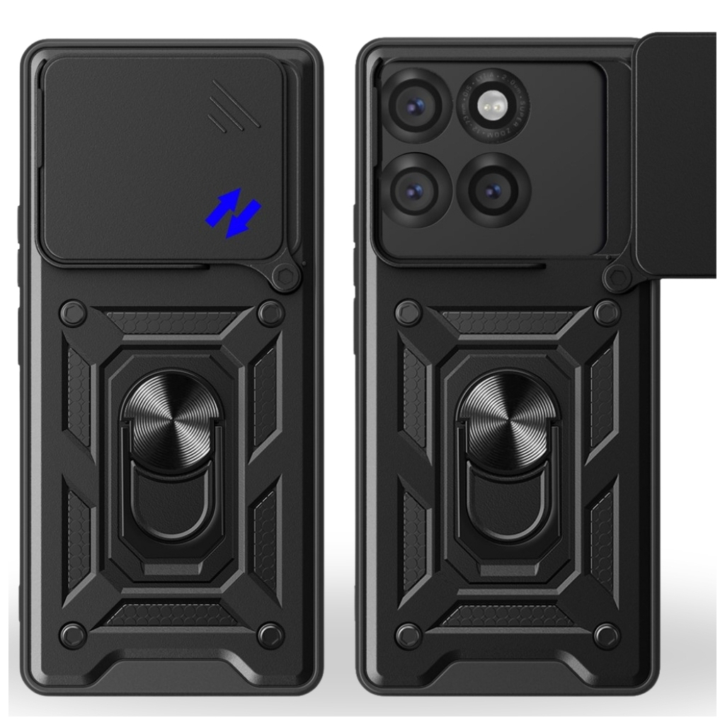 Чохол до мобільного телефона BeCover Military Motorola Edge 60 Pro Black (715527) фото