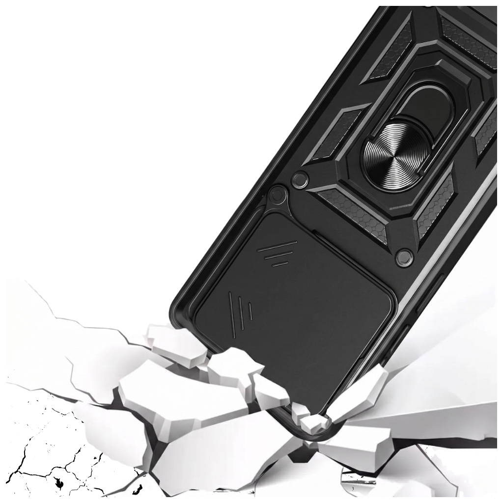 Чохол до мобільного телефона BeCover Military Motorola Edge 60 Pro Black (715527) фото