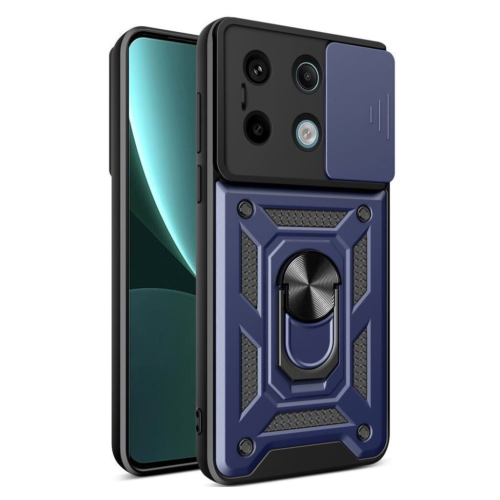 Чохол-накладка BeCover Military для Xiaomi Redmi Note 13 Pro 4G Blue (711025) фото6