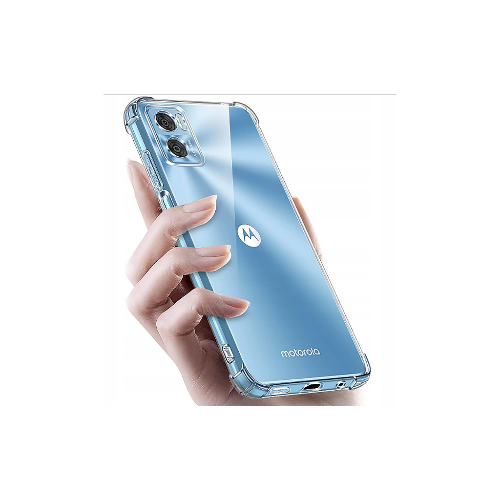 Чохол-накладка BeCover Anti-Shock для Motorola Moto E22/E22i Clear (709321) фото4