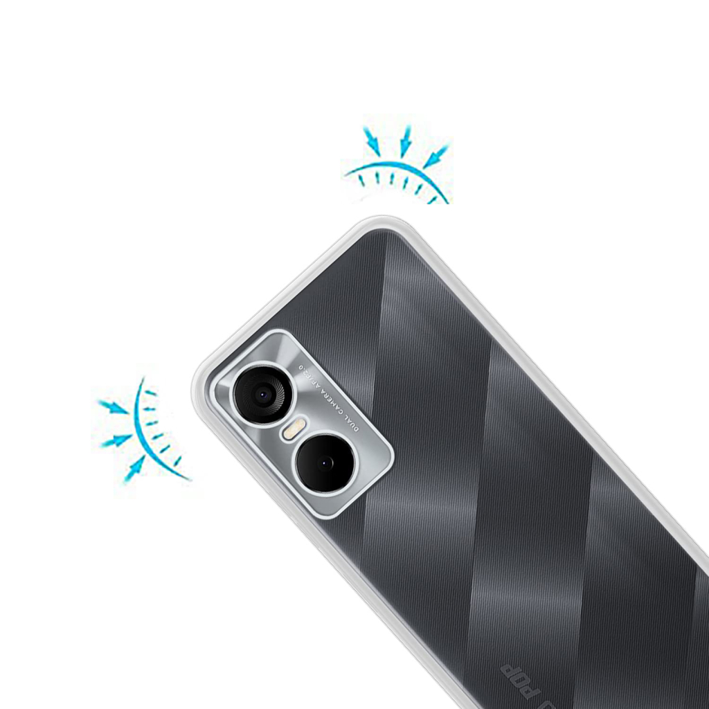 Чохол-накладка BeCover для Tecno Pop 6 Pro (BE8) Transparancy (708666) фото