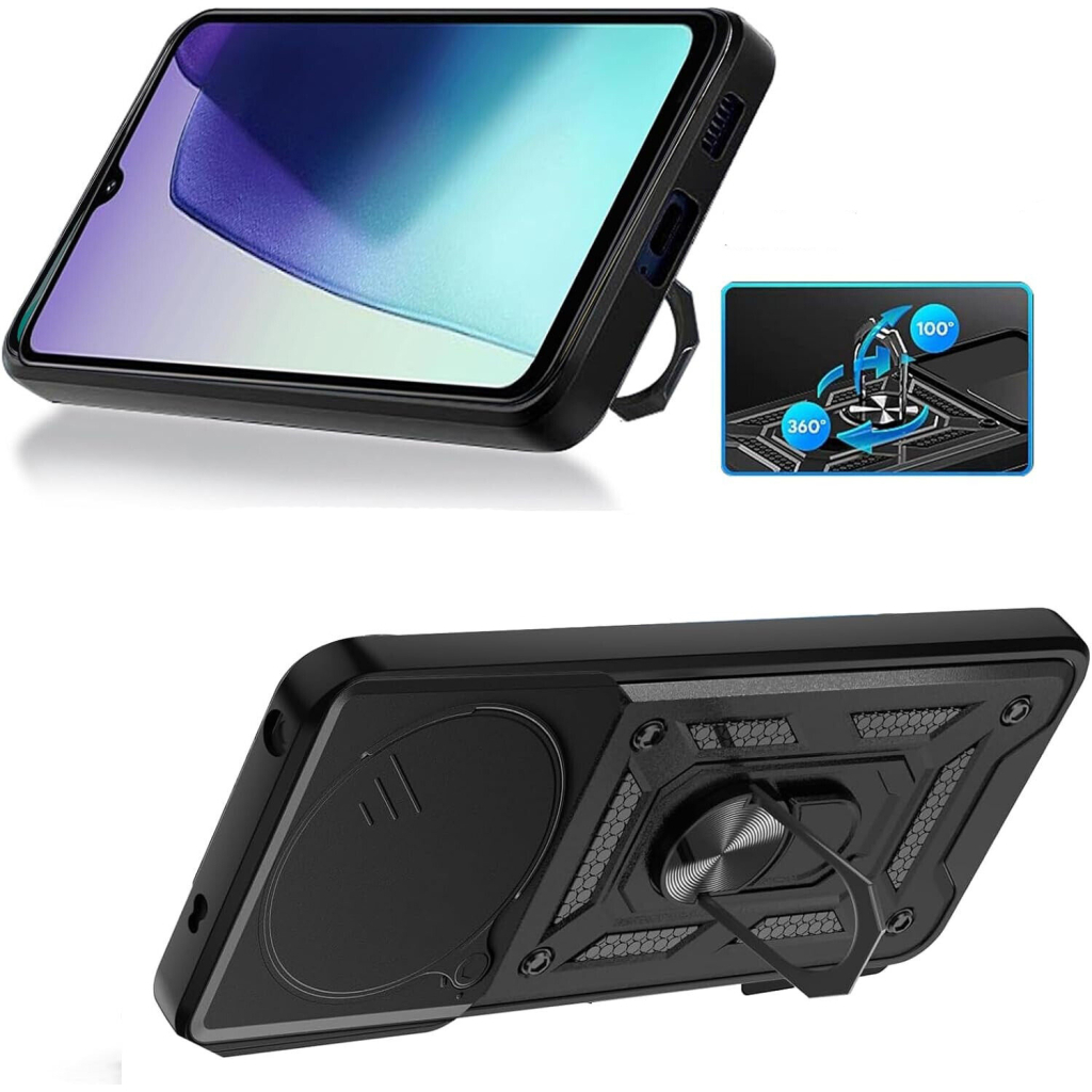 Чохол-накладка BeCover Military для Xiaomi Redmi A4 5G Black (712875) фото4