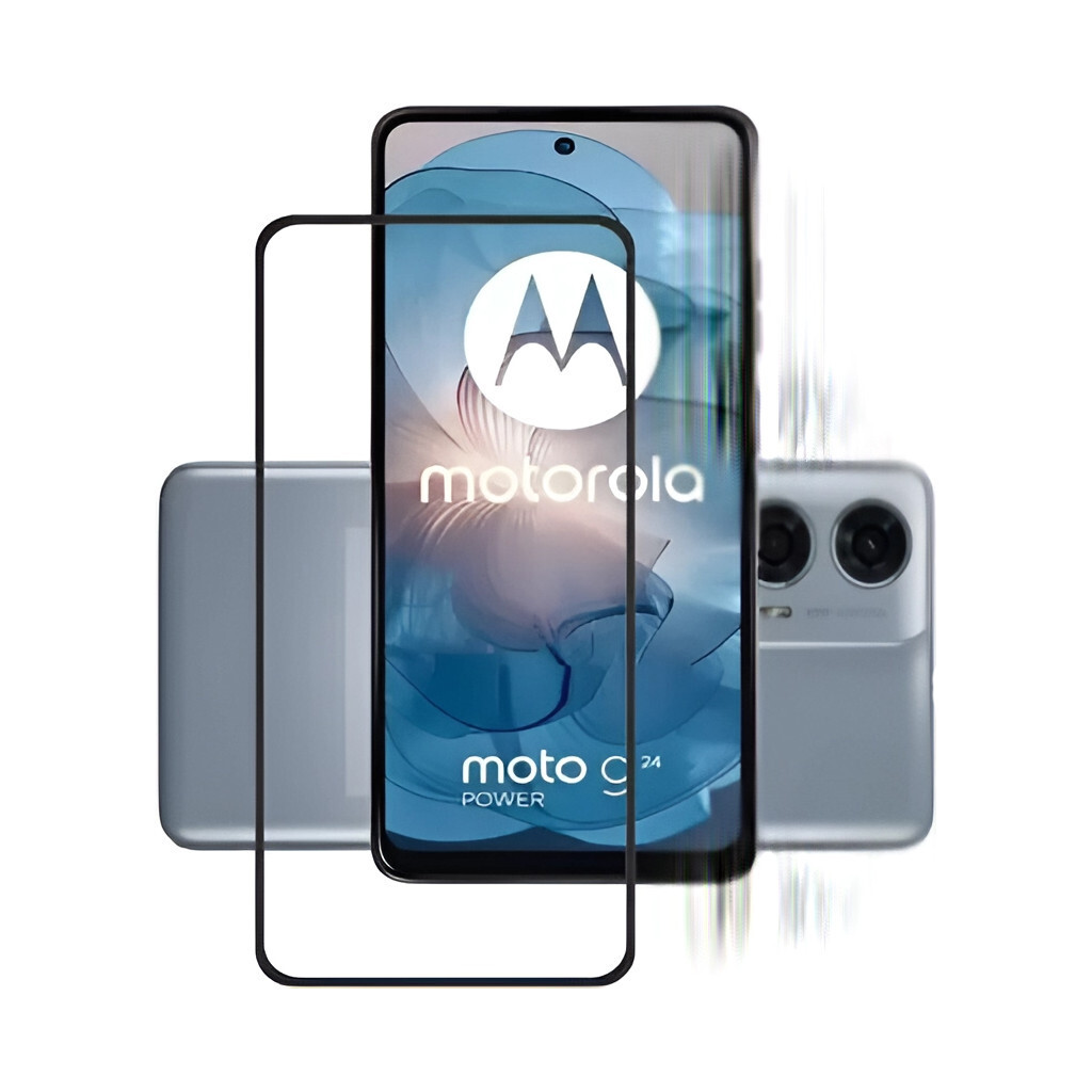 Защитное стекло BeCover Motorola Moto G24/G24 Power Black (710716) фото2