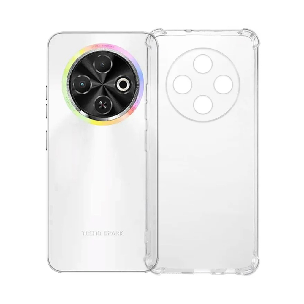 Чохол-накладка BeCover Anti-Shock для Tecno Spark 30C 4G Clear (712783) фото3