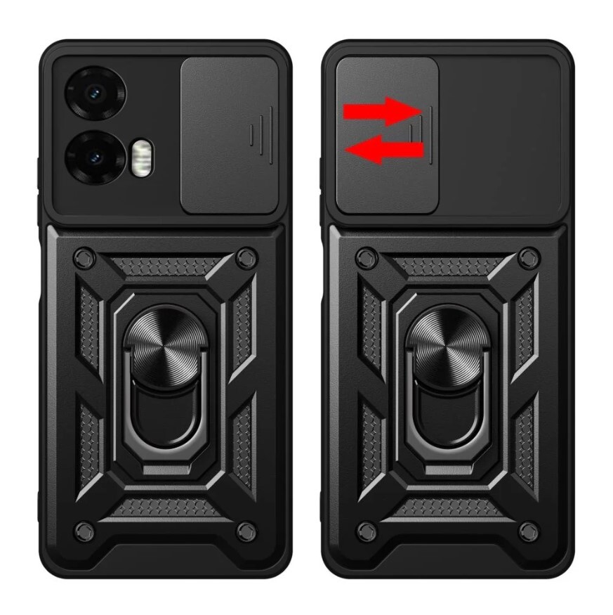 Чохол-накладка BeCover Military для Motorola Moto G35 Black (713089) фото