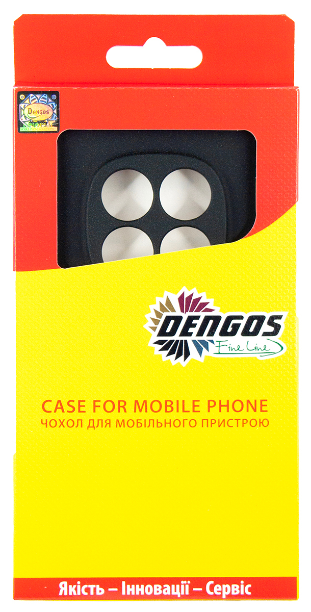 Чохол-накладка Dengos Carbon для Xiaomi Redmi Note 15 Pro 4G Black (DG-TPU-CRBN-256) фото5