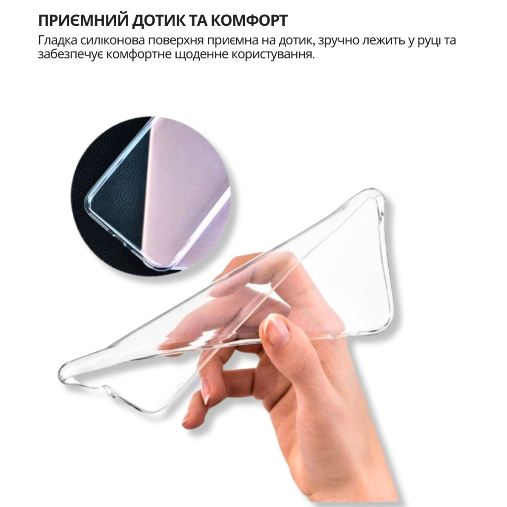 Чохол-накладка BeCover для Google Pixel 9a Transparancy (714947) фото5