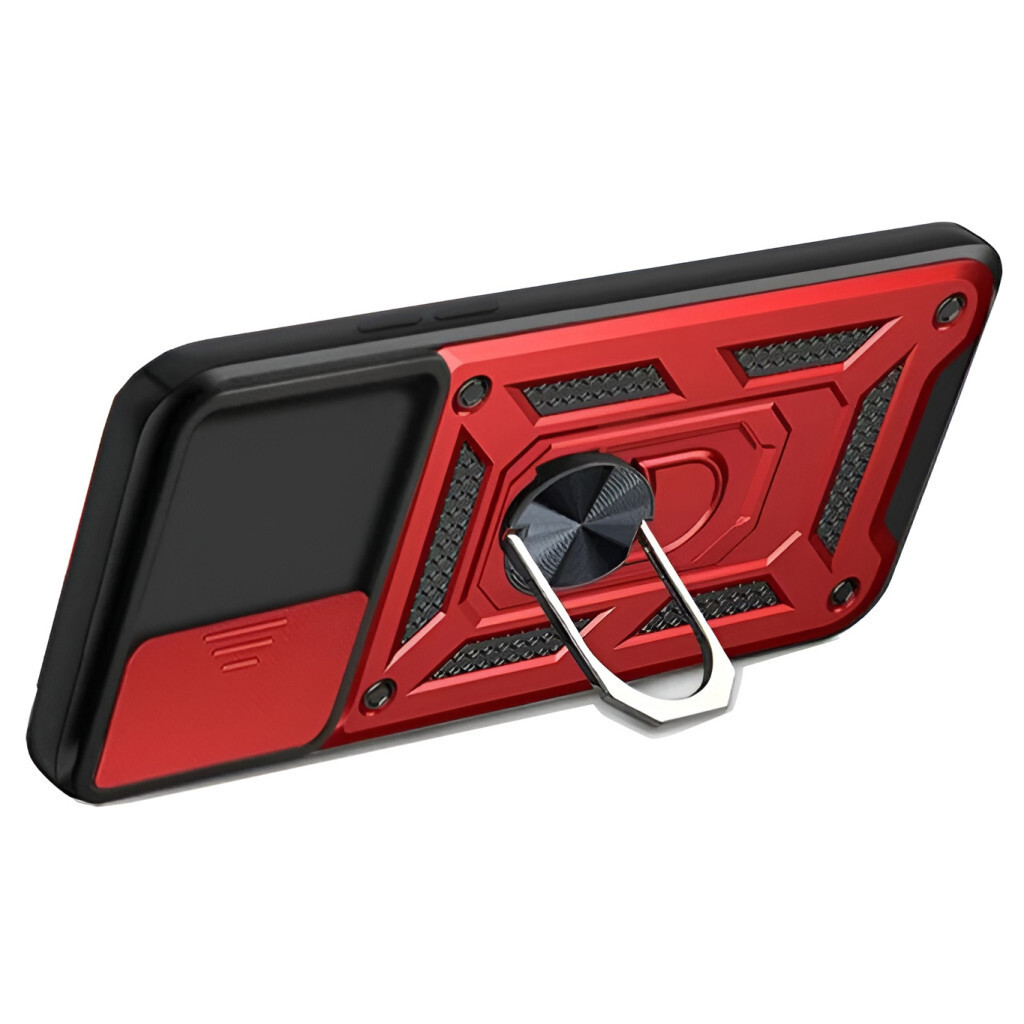Чохол до мобільного телефона BeCover Military Motorola Moto E32s Red (709971) фото3