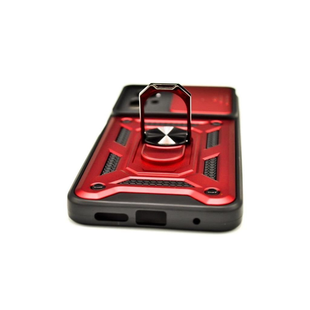 Чохол до мобільного телефона BeCover Military Motorola Moto E32s Red (709971) фото4