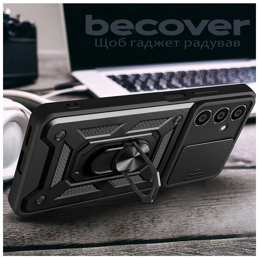 Чохол-накладка BeCover Military для Samsung Galaxy A25 5G SM-A256 Black (711010) фото