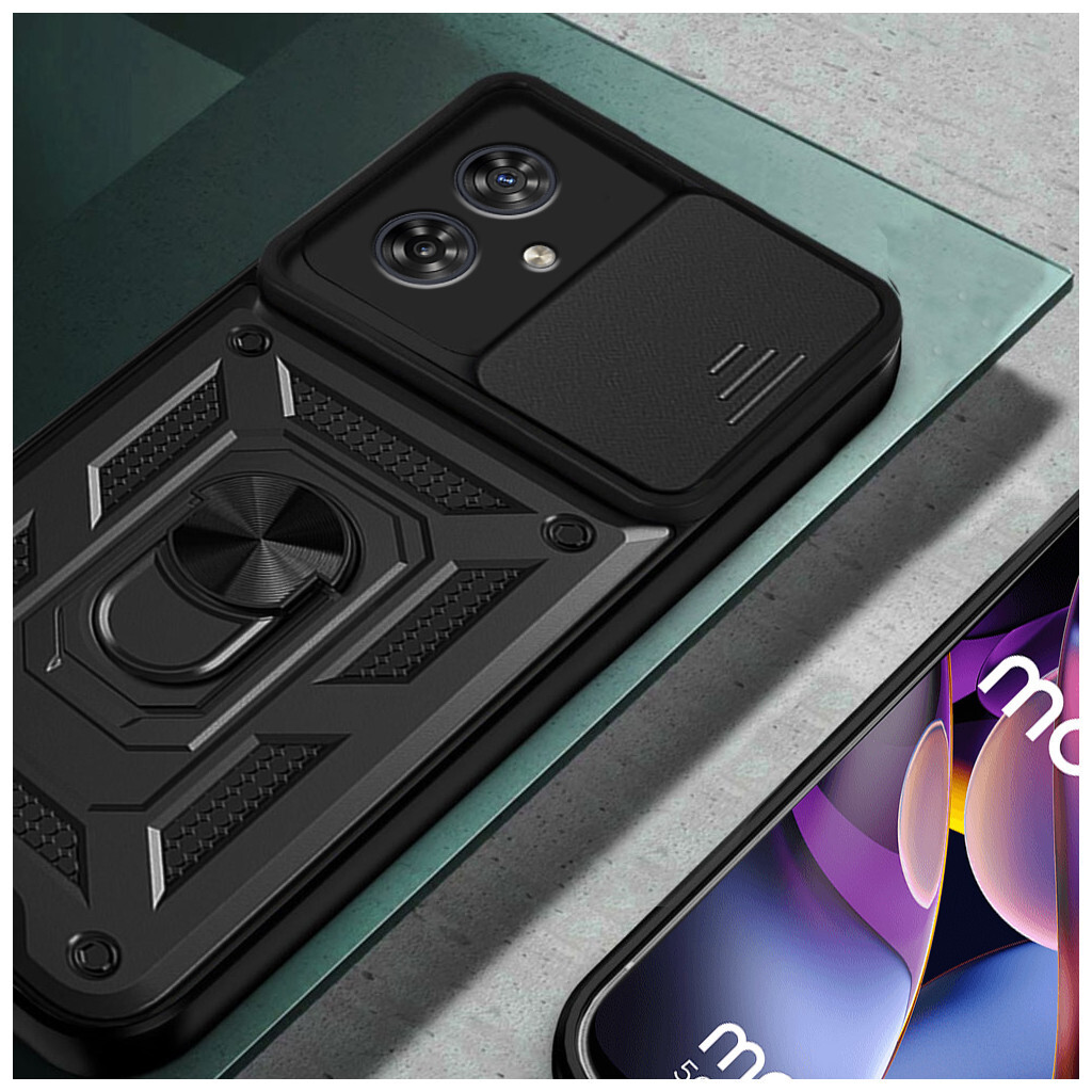 Чохол-накладка BeCover Military для Motorola Moto G54/G54 Power Black (711002) фото5