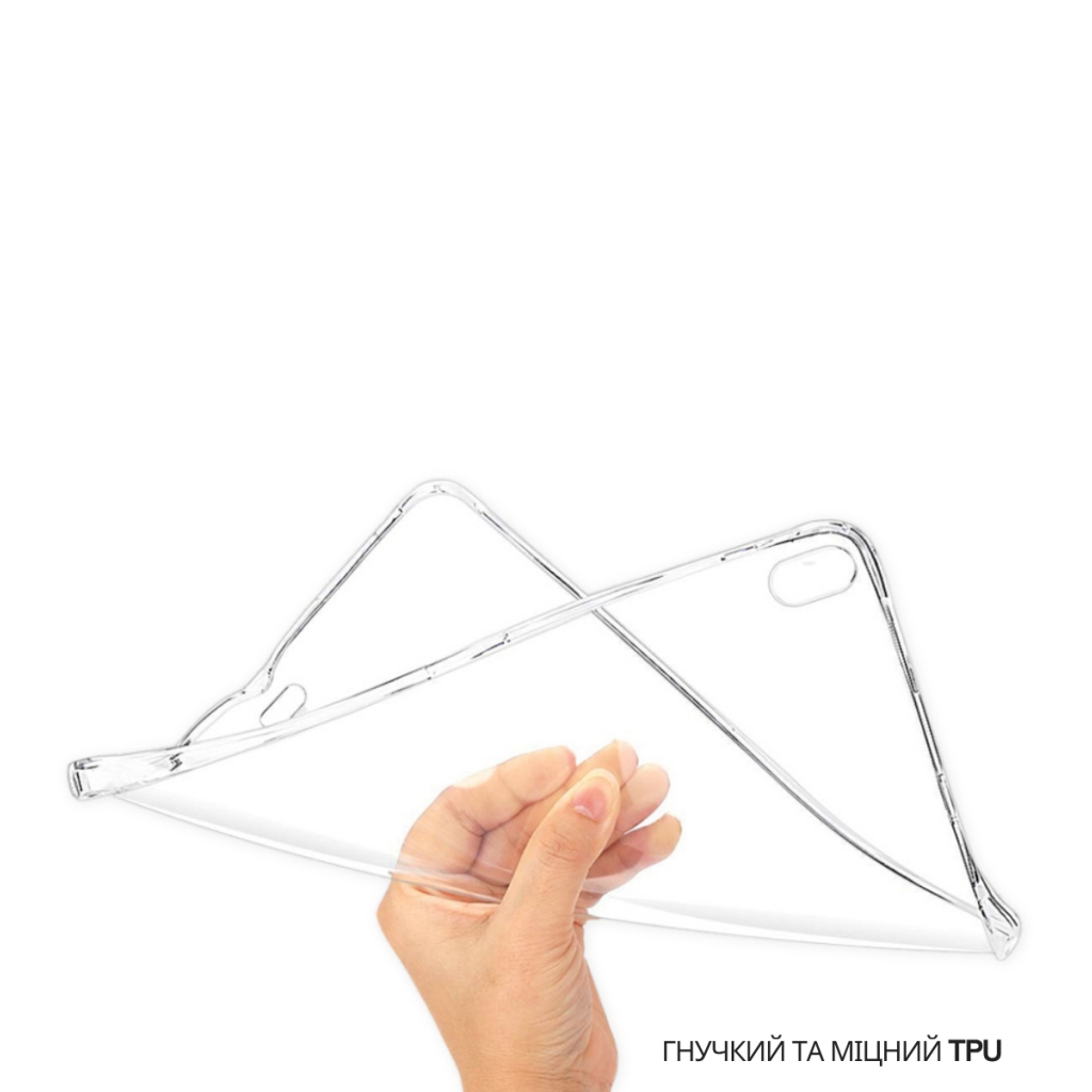 Чохол-накладка BeCover Transparancy для Apple iPad Air 11" M4 2026 (715192) фото6