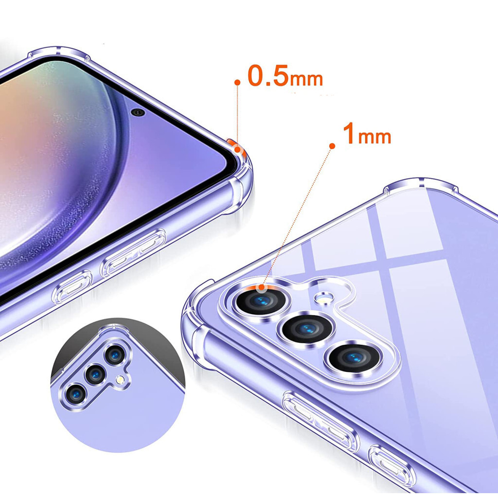 Чохол-накладка BeCover Anti-Shock для Samsung Galaxy A54 5G SM-A546 Clear (709085) фото5