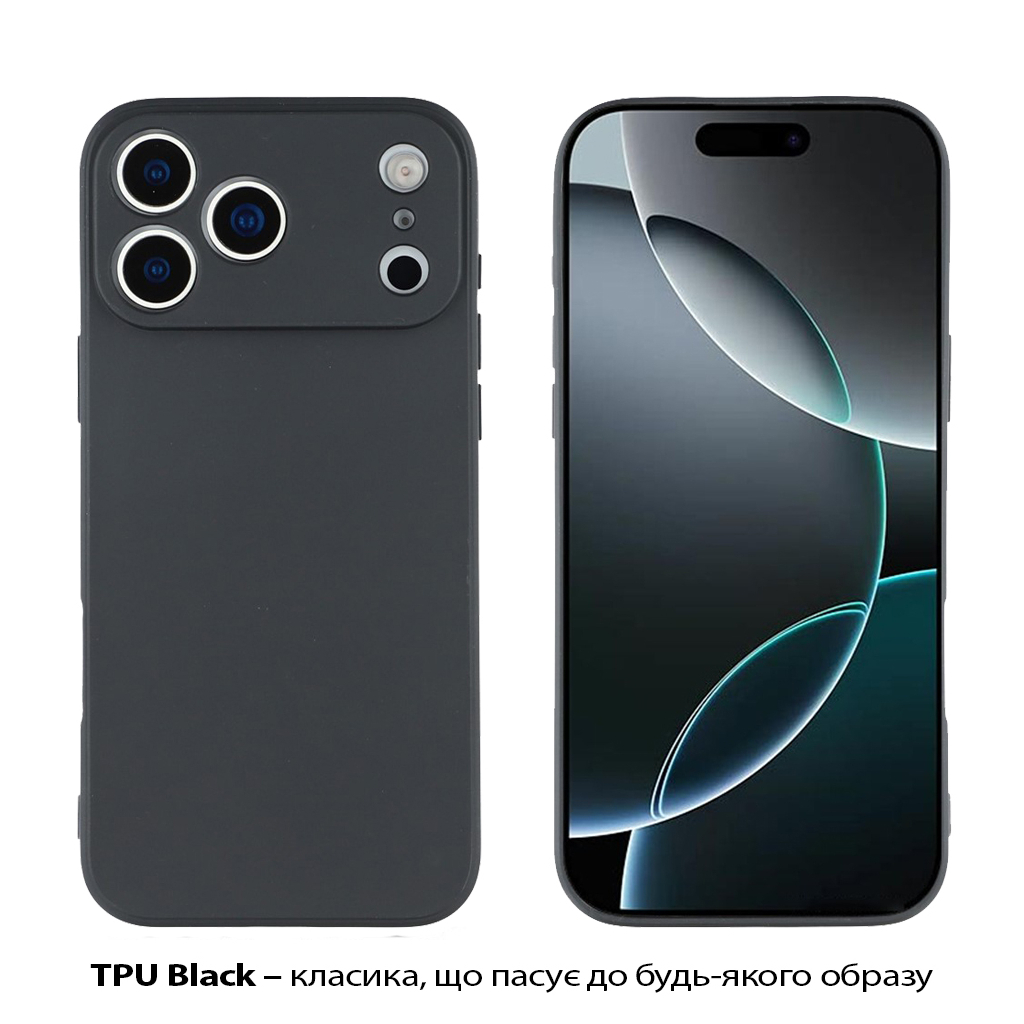 Чохол-накладка BeCover для Apple iPhone 17 Pro Black (713760) фото2