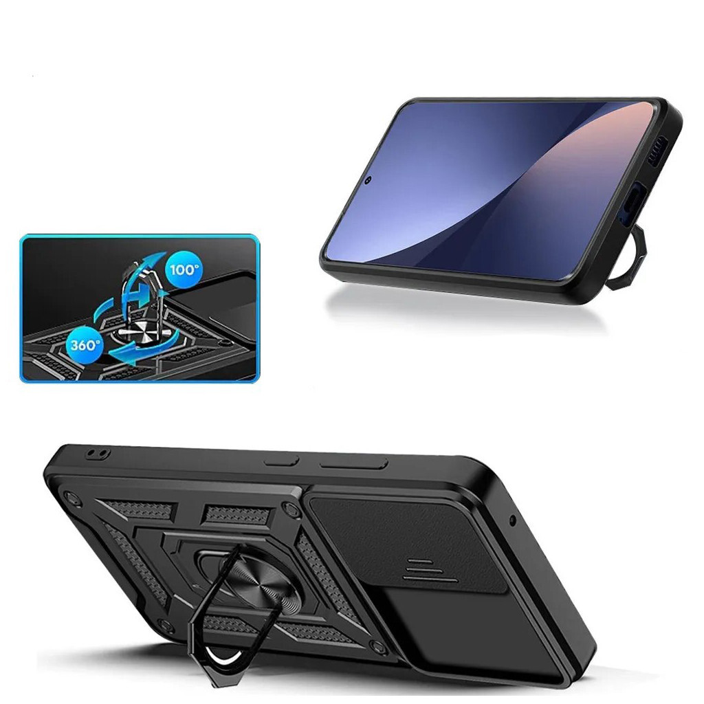 Чохол до мобільного телефона BeCover Military Xiaomi 12 5G Black (710019) фото3
