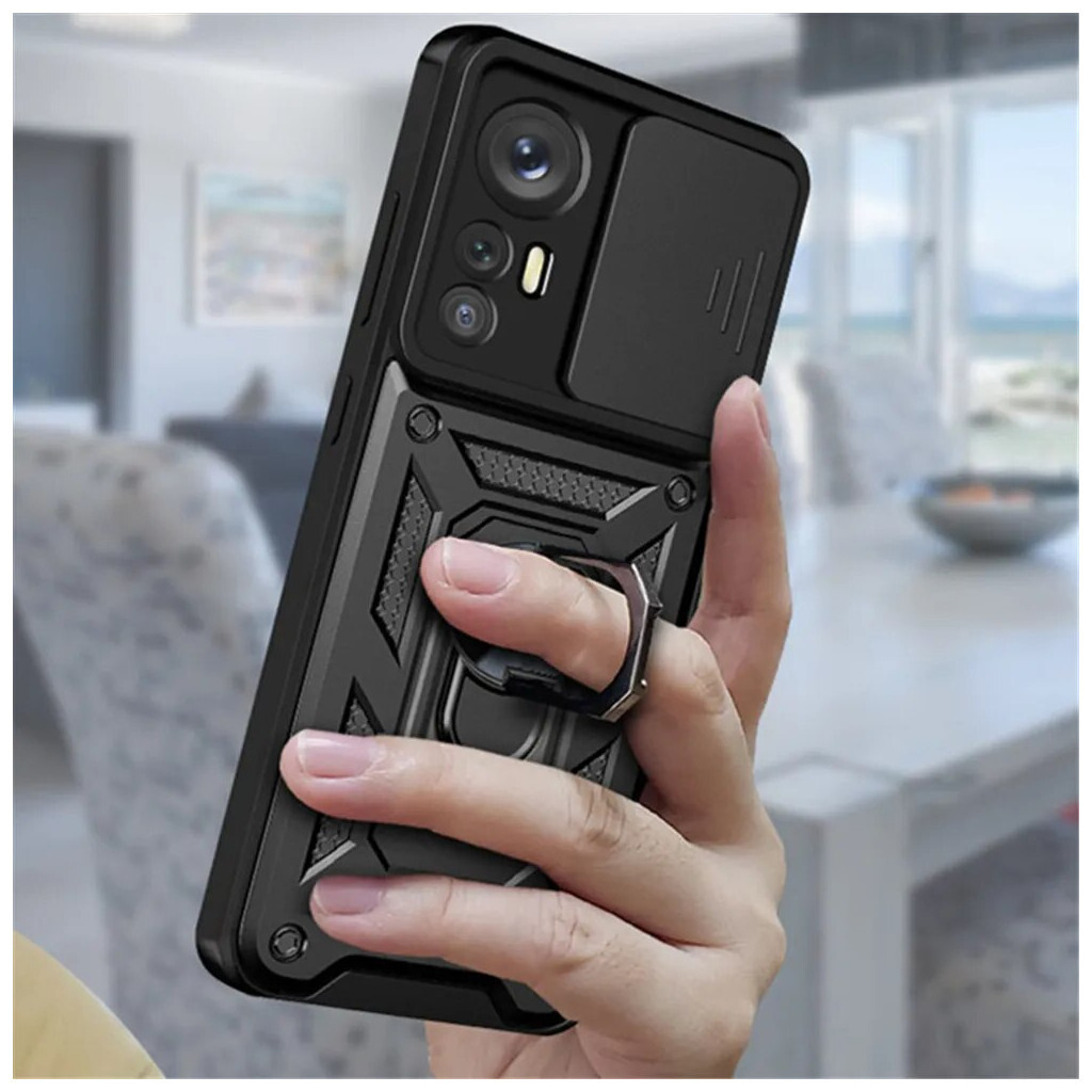 Чохол до мобільного телефона BeCover Military Xiaomi 12 5G Black (710019) фото6