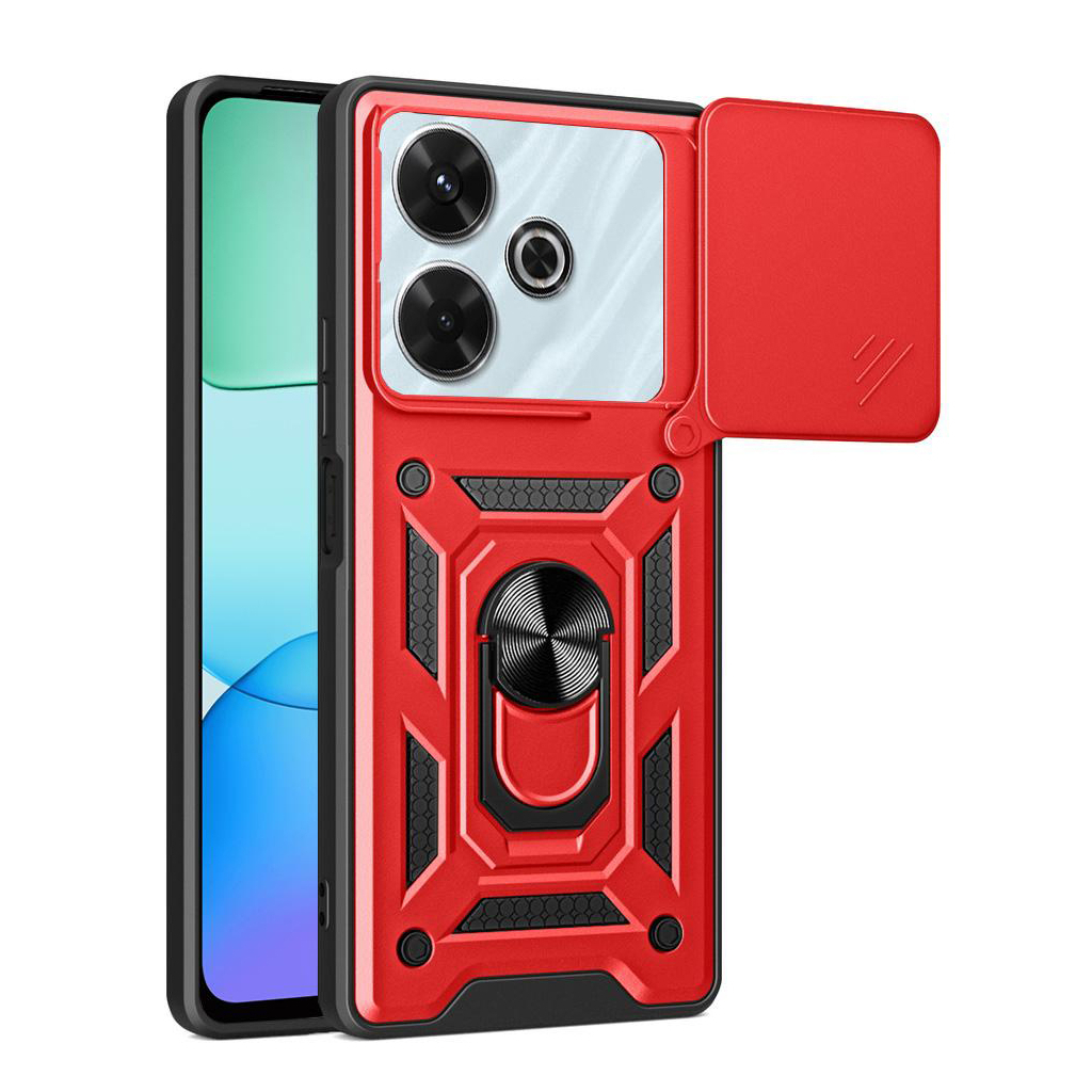 Чохол-накладка BeCover Military для Xiaomi Redmi 13 Red (711554) фото2