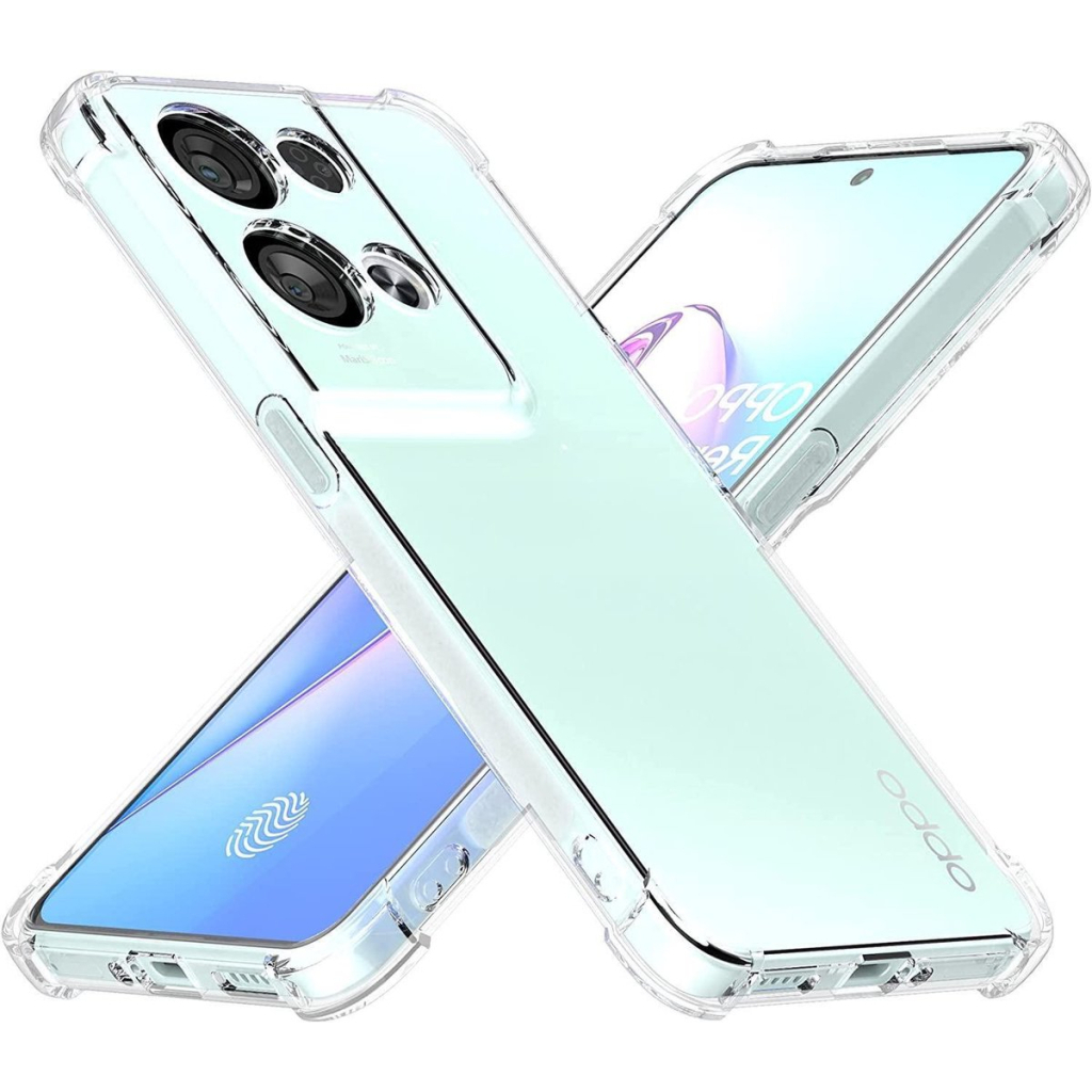 Чохол-накладка BeCover Anti-Shock для Oppo Reno8 Clear (709343) фото3