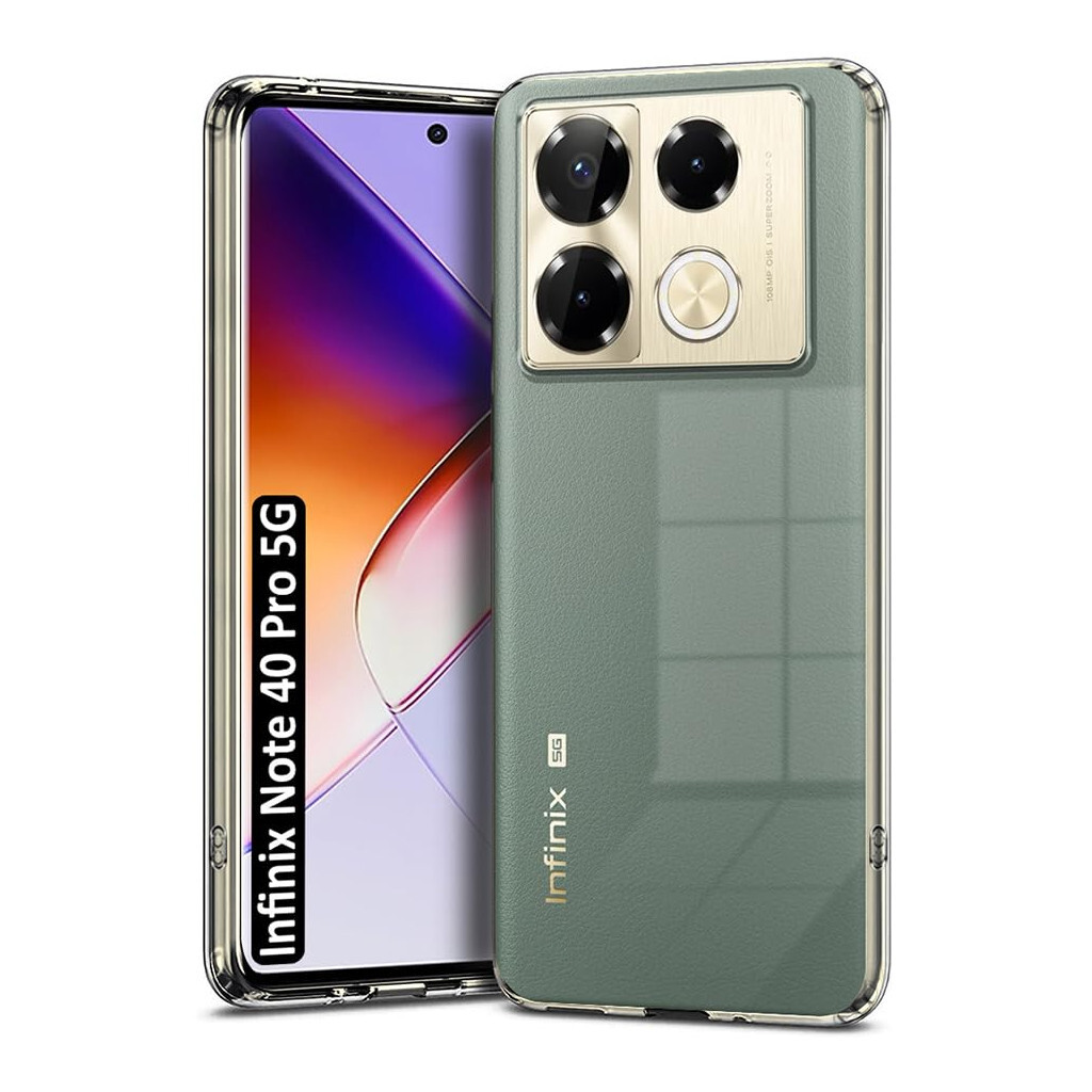 Чохол-накладка BeCover для Infinix Note 40 Pro (X6851) Transparancy (711180) фото2