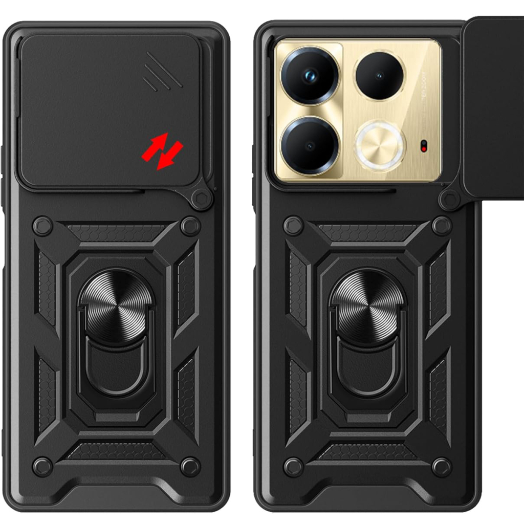 Чохол-накладка BeCover Military для Infinix Note 40 (X6853) Black (712159) фото2