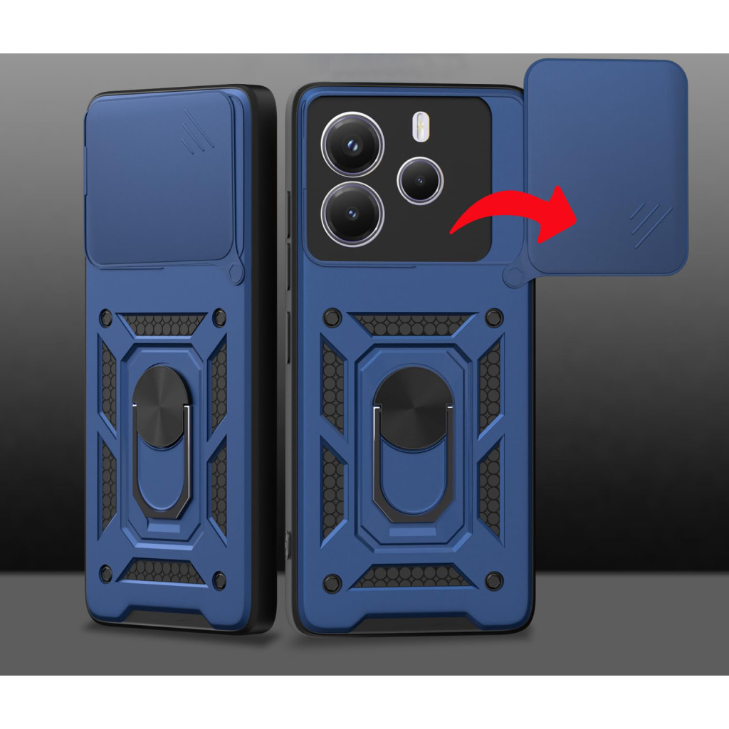 Чохол-накладка BeCover Military для Xiaomi Redmi Note 14 5G Blue (713093) фото4