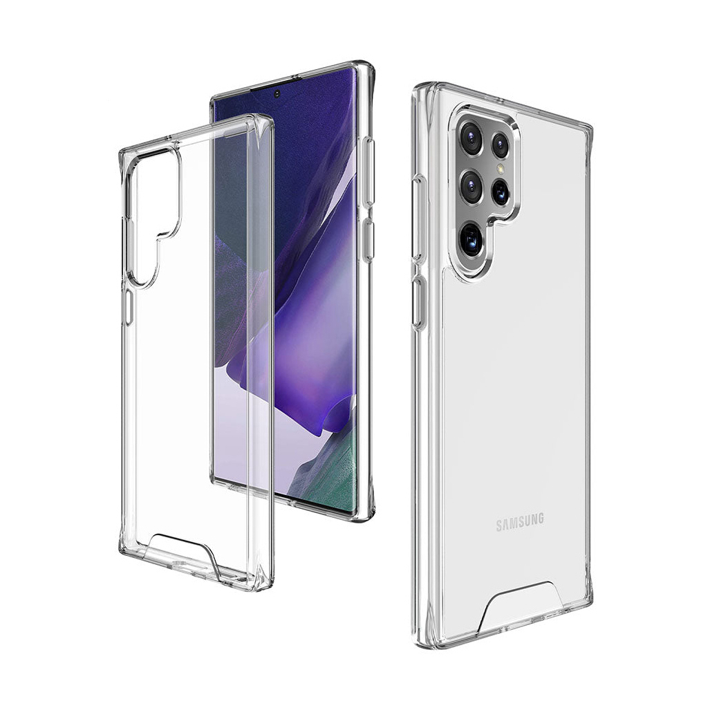 Чохол-накладка BeCover Space Case для Samsung Galaxy S22 Ultra SM-S908 Transparancy (708256) фото2